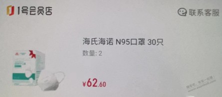 1.5/个的真n95医用口罩，速度冲，好像发顺丰