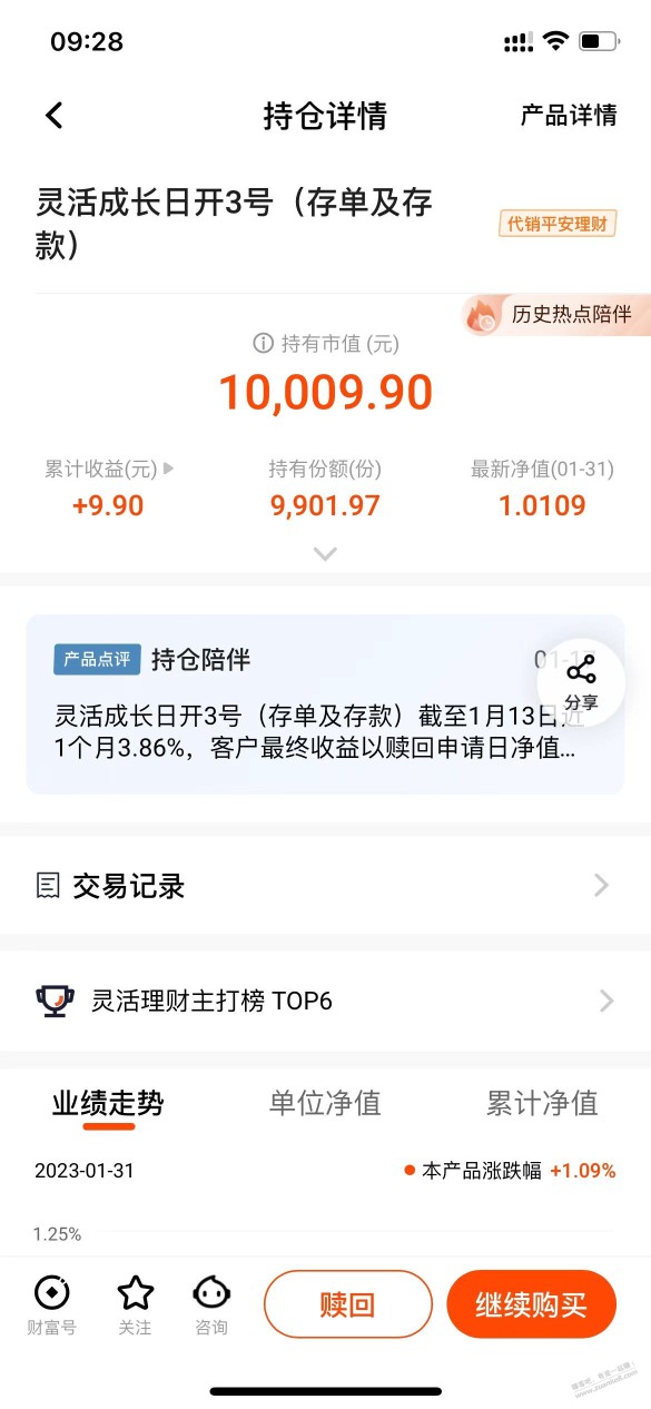 大家帮忙给看看这个有坑吗 灵活 万分收益1.09