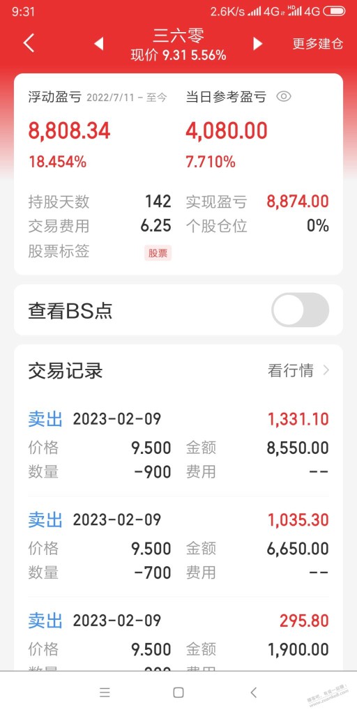 天地万物，今天股票才赚18个点就被洗出去了。叹真的不会玩。