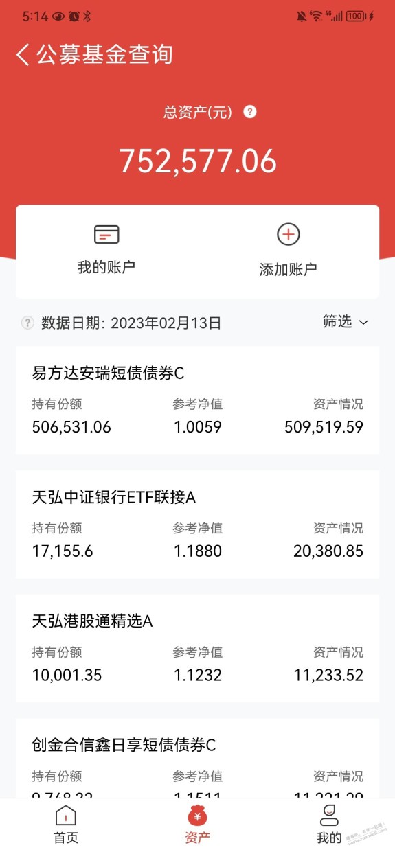 下来e基金，找回了一大堆套券的基金。。