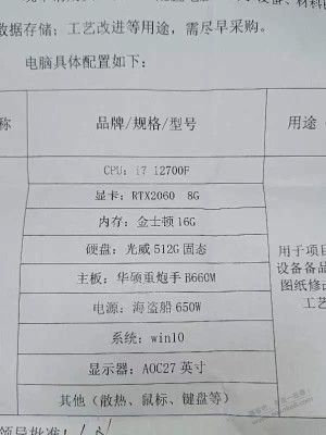 彦祖分祖们 这套配置大概多少钱能拿下 果树