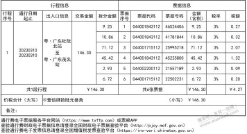 高速fa~票为什么分成好几张开